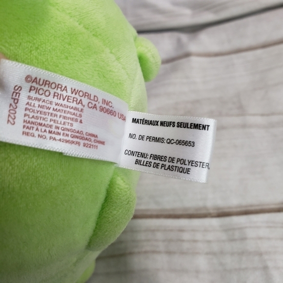 Aurora Tasty Peach Studios 8 Inch Green Pistachio Cat Meowchi Plush Kawaii 2022 - Picture 8 of 10